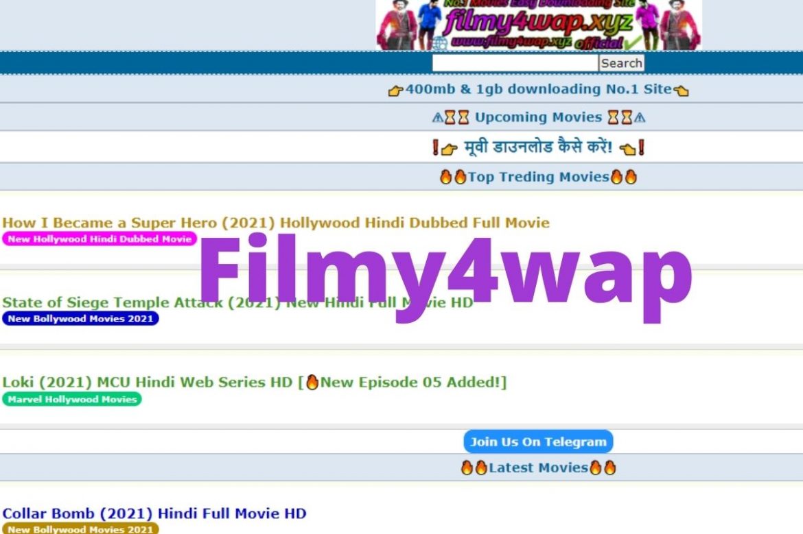 Filmy4wap | Download Latest HD Movies Online For Free In 2023