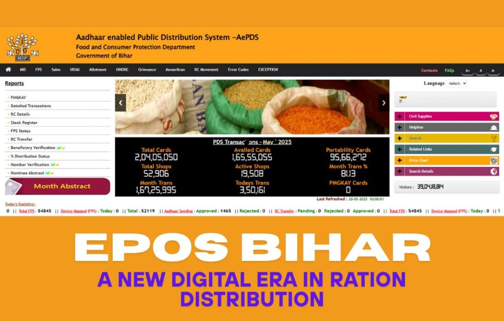 EPOS Bihar- Transforming Public Distribution with Digital Empowerment EPOS Bihar