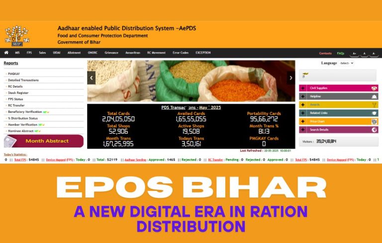 EPOS Bihar- Transforming Public Distribution with Digital Empowerment