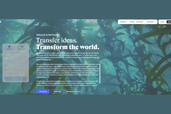 WeTransfer Review 2025 WeTransfer