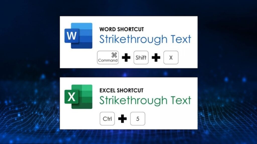 Strikethrough Shortcut